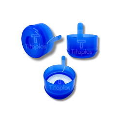 T1003 - Tapas Con Liner Para Bidón de 20 Litros - Azul