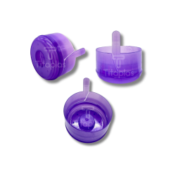 T1074 - Tapas Sin Liner Para Bidón de 20 Litros - Morado